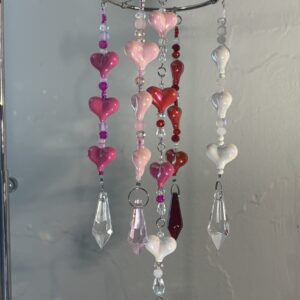 Red, Pink, & White Hearts