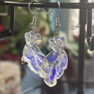 Iridescent Fairy Wing Earrings