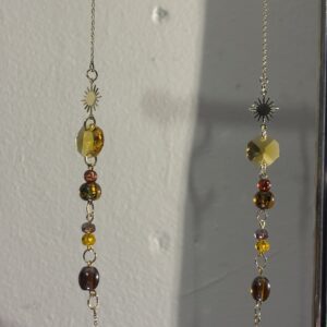 Golden Solstice Glasses Chain