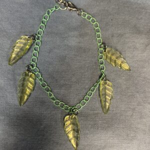 Golden Grove Leaf Bracelet